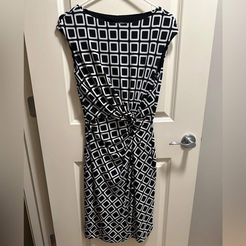 Lauren Ralph Lauren Geometric Design Dress Size 6